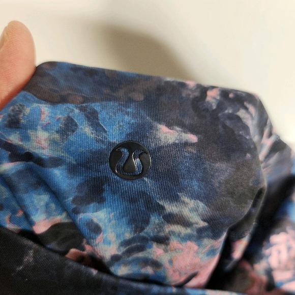 Lululemon If You're Lucky Pant Full Luxtreme Moody Mirage Bark Berry Deep Navy‎ - Picture 9 of 9